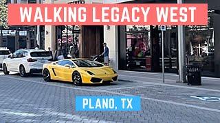 Exploring DFW: Quick Walk Thru Legacy West in Plano, TX (Shops, Apartments, etc)