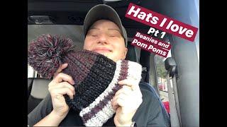 Hats I Love!! Pt. 1 Beanies and Pom Poms | Baldie Tip