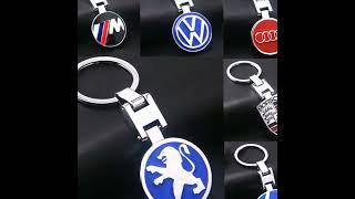 Auto Car Accessories Custom Logo Keychain Car Logo Brand Metal Promotional Gift Car Key Chain