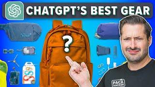 We Asked ChatGPT To Pick The Best Travel Gear