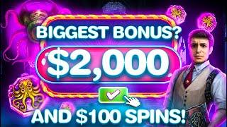 The Most Insane Run on Tome Of Maddness You Will Ever See ($100 SPINS)