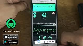 Narrator's Voice APP