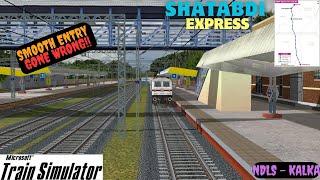 Station Master Reported Me on Speedy Driving || 12011 NDLS-KALKA SHATABDI EXP || MSTS Gameplay J2E3