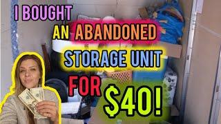 I bought a Storage Unit for $40 on a whim! Did I score or get HOSED? #new #unboxing #storageauctions