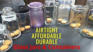 Best Airtight Glass Food Storage Jars & Containers for Kitchen