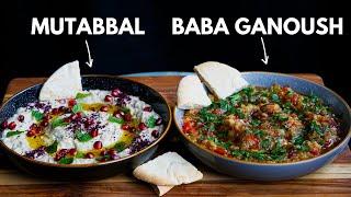 Revealing the Original Baba Ganoush and Mutabbal - 2 Delicious Eggplant Mezze