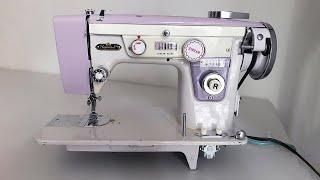 How to use a vintage 767B / 763BH sewing machine (manual and cams for Fleetwood)