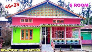 House Front Design | Beautiful House | Assam Type House Design | Osman Village style