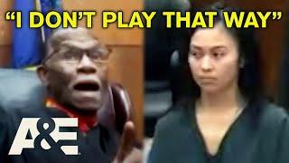 "Don't Lie!" - Judge Calls Out Defendant's Deception | Court Cam | A&E