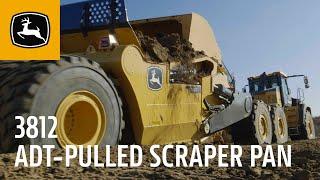 Join the Earthmoving Revolution | John Deere 3812 ADT-Pulled Scraper Pan