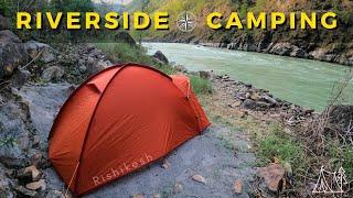 Overnight Riverside Camping in Rishikesh ️ | Divine Experience ️