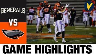 Generals vs Sea Lions Highlights | Week 2 | 2021 Spring League Football