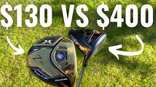 Mazel Golf Driver vs Cobra King f6 Driver | $130 vs $400