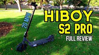 Hiboy S2 Pro Electric Scooter Full Review! Reliable and Affordable 20 MPH Scooter