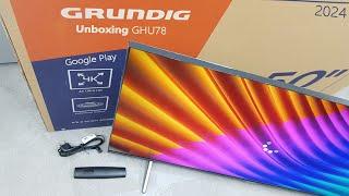 New Grundig GHU7800 Super Unboxing + Setup with Demo