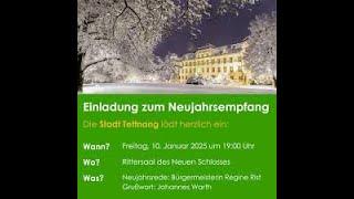 Neujahrsempfang in Tettnang - Kurzbericht