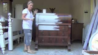 Blue Egg Brown Nest Annie Sloan Chalk Paint Tutorial #1