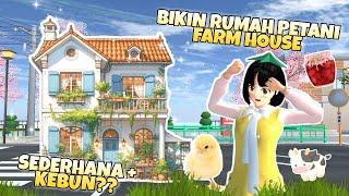 BANTU BIKIN RUMAH PETANI UNTUK DAY IN MY LIFE TUKANG SAYUR || SAKURA SCHOOL SIMULATOR