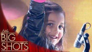 Brazilian Drummer Eduarda Henklein Plays Black Dog | Little Big Shots