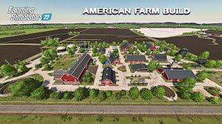 YOU MUST SEE THIS 10.000.000$ American Farm BUILD | Fs22 Timelapse - Farming Simulator 22