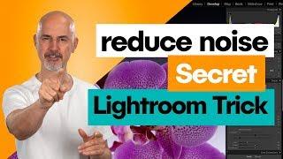 SECRET TRICK to reduce ISO noise in Lightroom 2021