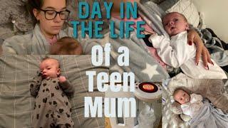 Day In The Life Of A Teen Mum With A Newborn | Becky louise