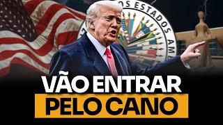  TRUMP vai pra cima da OEA! E BRASIL CEDE À ESQUERDA MUNDIAL 