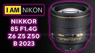 Nikon AF-S NIKKOR 85mm f1.4G Обзор в 2023