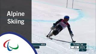 Enrique PLANTEY | Super-G | PyeongChang2018 Paralympic Winter Games