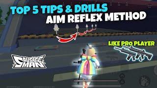 TOP 5 TIPS & DRILLSAim Reflex Method | SAUSAGE Man