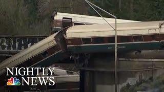 Fatalities After Train Derails Over Highway Near Tacoma, Washington | NBC Nightly News