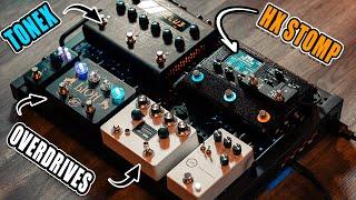 2024 Pedalboard Build! TONEX, HX Stomp & HUGE Overdrives!