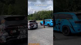 Widebody TrackHawk Vs Widebody Thunder Hawk Which One Really Won ?  #Shorts #Disrespect