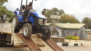 tractor for africa weichai lovol exhibition