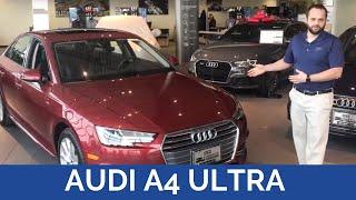 What makes the Audi A4 Ultra special? | Zimbrick European