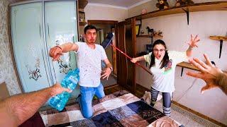 WE MADE MOM ANGRY AND RAN AWAY (Epic Parkour POV Chase) ​#funny #prank #parkour #brother  #action