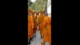 Buddhist pilgrimage  in Buddha Gaya