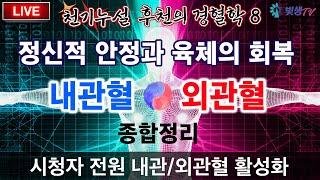 [생생LIVE영성토크] 정신적 안정과 육체의 회복 - 내관혈(內關)＆외관혈(外關) 종합정리_천기누설 후천의 경혈학8 _241113