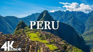 FLYING OVER PERU (4K UHD) - Relaxing Music Along With Beautiful Nature Videos - 4K Video HD