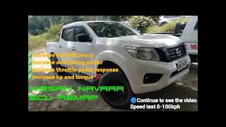 Nissan navara np300 ecu remap 0-100kph