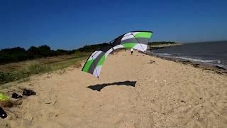 Kite flying on Mersea Island