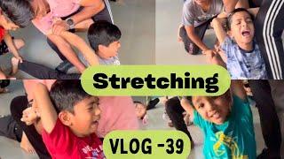 Hard Stretching || Full Splits || Students Crying || Vlog-39 || The Krish Gupta