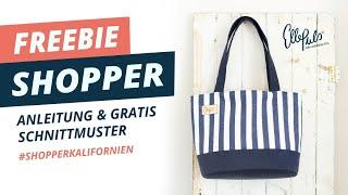 Kostenloses Schnittmuster: Shopper “Kalifornien”