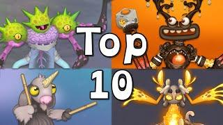 My Top 10 REACTIONS Of 2024! (My Singing Monsters)