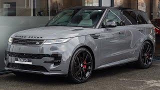 2024 Range Rover Sport P550e Autobiography - Firenze Red (Slate Grey Wrap) - Walkaround & Interior