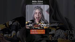 Billie Eilish career evolution (2013 - Now) ️ #billieeilish