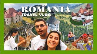 ROMANIA TRAVEL VLOG| Hidden Gems in Transylvania| Alpine Coaster| Deer feeding| Beer factory 