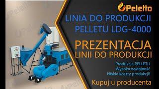 Linia do produkcji peletu LDG-4000 MAX od Peletto.pl / Prezentacja maszyny