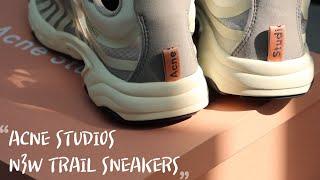 아크네 스튜디오 N3W 트레일 스니커즈 리뷰 Acne Studios N3W Trail Sneakers Review Unboxing