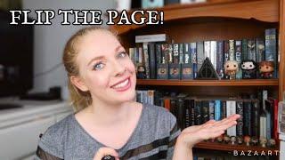 FLIP THE PAGE CHALLENGE! My First BookTube Video...